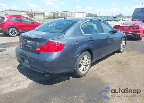 2010 Infiniti G37 из США, поврежденный, VIN JN1CV6AR8AM452063